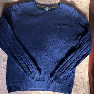 indigo izod sweater